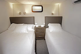 Яхта Nautilus Belle Amie, каюта Double Stateroom Яхта Nautilus Belle Amie, каюта Double Stateroom