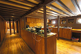 Комната для обслуживания фото/видеокамер на яхте Amira
