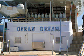 Дайв-платформа на яхте Ocean Dream