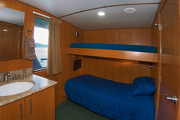 Каюта Twin на яхте Odyssey Каюта Twin на яхте Odyssey