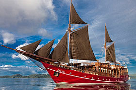 Дайвинг сафари в Индонезии на яхте Arenui.