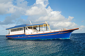 Дайв-сафари на Мальдивах на яхте Maldives Mystique