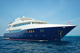 Яхта Blue Force One, дайвинг на Мальдивах