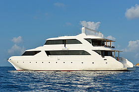 Яхта Princess Ushwa, дайвинг на Мальдивах