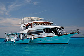 Яхта Sheena, дайвинг на Мальдивах