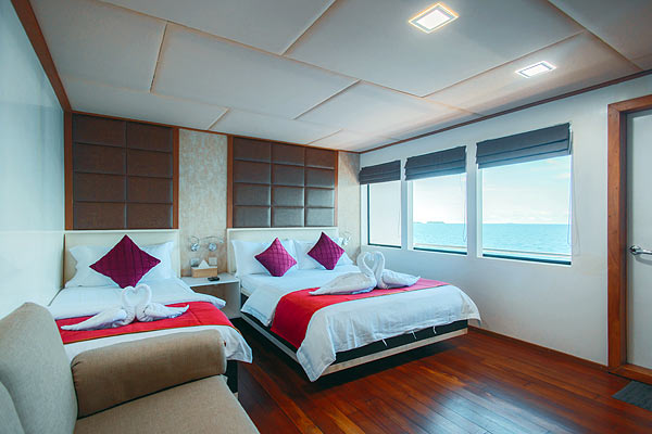 Яхта Adora: каюта Ocean View.