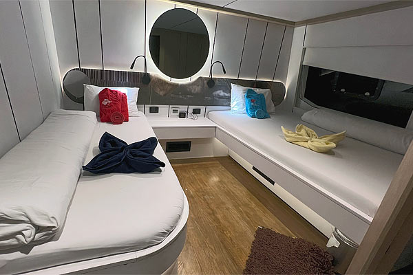 Каюта Seaview Suite на яхте Aphrodite.