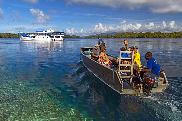 Дайв-сафари на Соломоновых островах на яхте Bilikiki