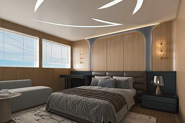 Яхта Blue Pearl - каюта Double.