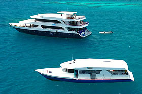 Дайв-сафари на Мальдивах, яхта Blue