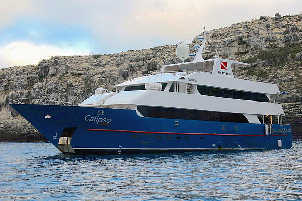 Яхта Calipso. Дайвинг на Галапагосских островах