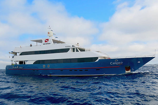 Яхта Calipso. Дайвинг на Галапагосских островах