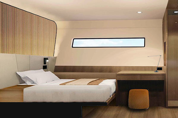 Каюта Double на яхте Dive Race X