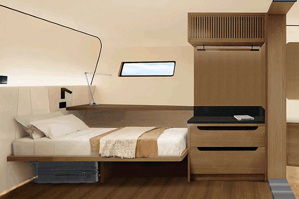 Каюта Single на яхте Dive Race X