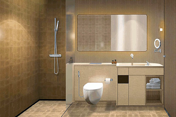 Ванная комната на яхте Dive Race X