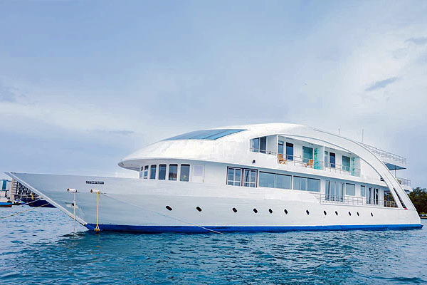 Яхта Dream Maldives, дайвинг на Мальдивах