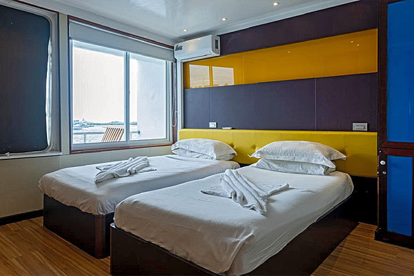 Яхта Dream Maldives. Каюта