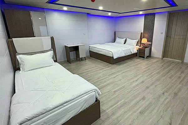 Каюта на яхте Emperor Explorer II