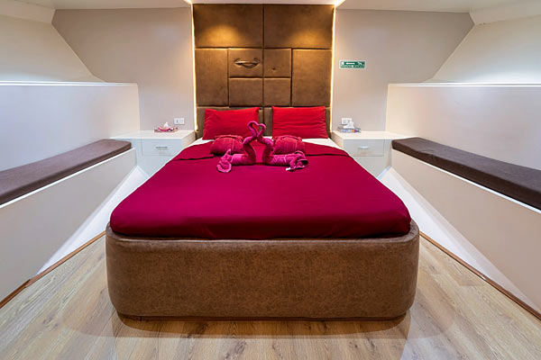 Каюты Double на яхте All Star Ghani.