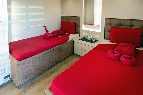 Каюты Twin на яхте All Star Ghani.