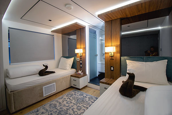 Каюта Twin на яхте Golden Imperial.