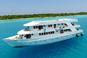 Дайв-сафари на Мальдивах на яхте Keana