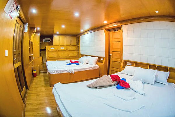 Каюта «Family Quad Suite» на яхте Maldives Explorer