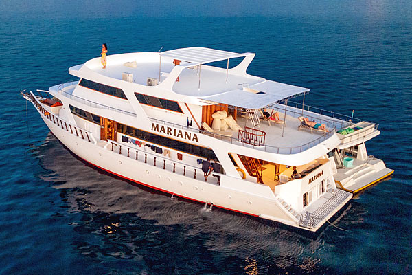 Дайв-сафари на Мальдивах, яхта Mariana