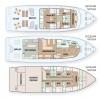 План палуб яхты Ocean Hunter III План палуб яхты Ocean Hunter III