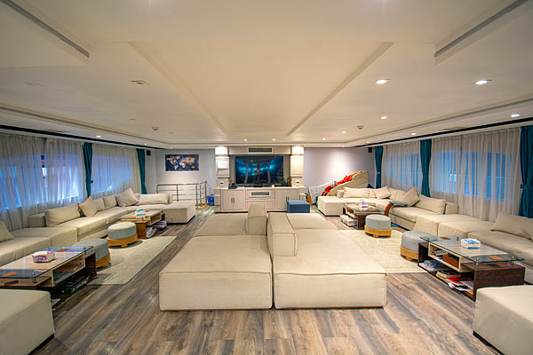 Салон на яхте Red Sea Aggressor IV.