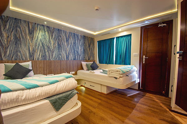 Каюта Deluxe на яхте Red Sea Aggressor IV.