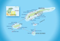Карта маршрута «Roatan / Utila / Cayos Cochinos»