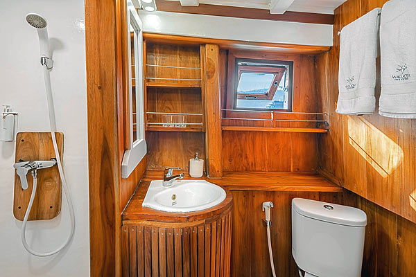 Ванная комната на яхте Seahorse