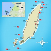 Карта острова Горгона