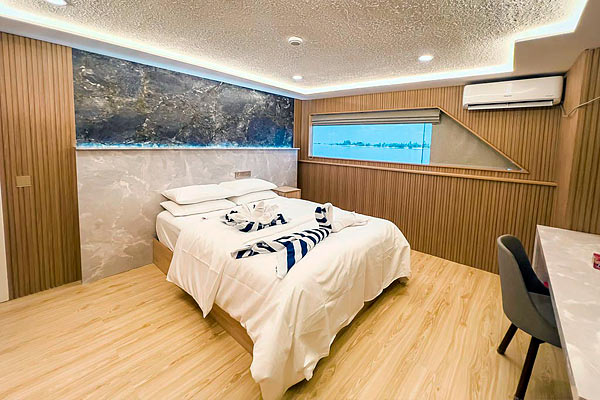 Каюта Superior Double на яхте Maldives Master. 