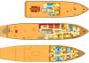 План палуб корабля Maya`s Dugong