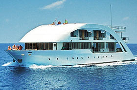 Яхта Mosaique, дайвинг на Мальдивах
