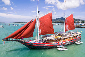 Яхта The Phinisi, дайв-сафари в Таиланде